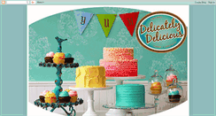 Desktop Screenshot of delicatelydelicious.com